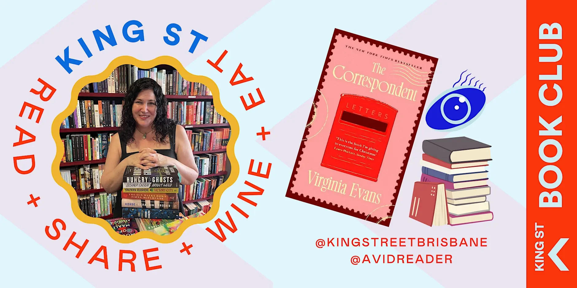 King St Book Club July Image
